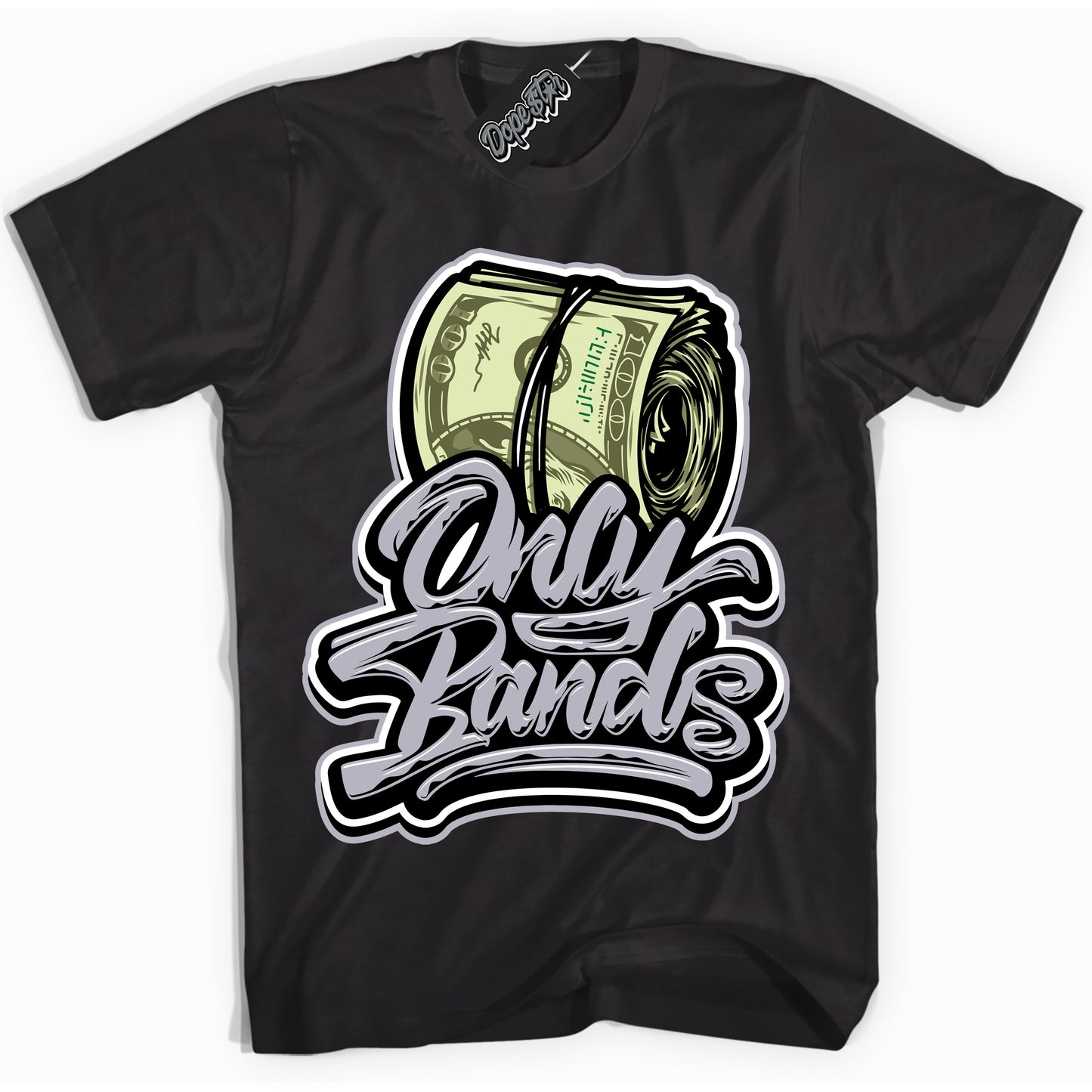Cool Black Shirt with “Only Bands” design that perfectly matches the OG Barons 1s Jordans.