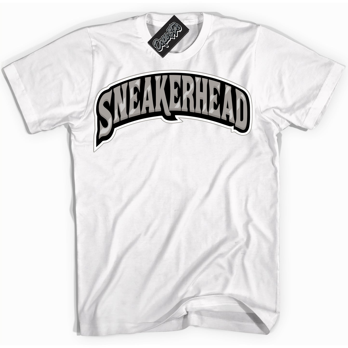 Cool White Shirt with “Sneakerhead” design that perfectly matches the Satin Shadow 1s Jordans.