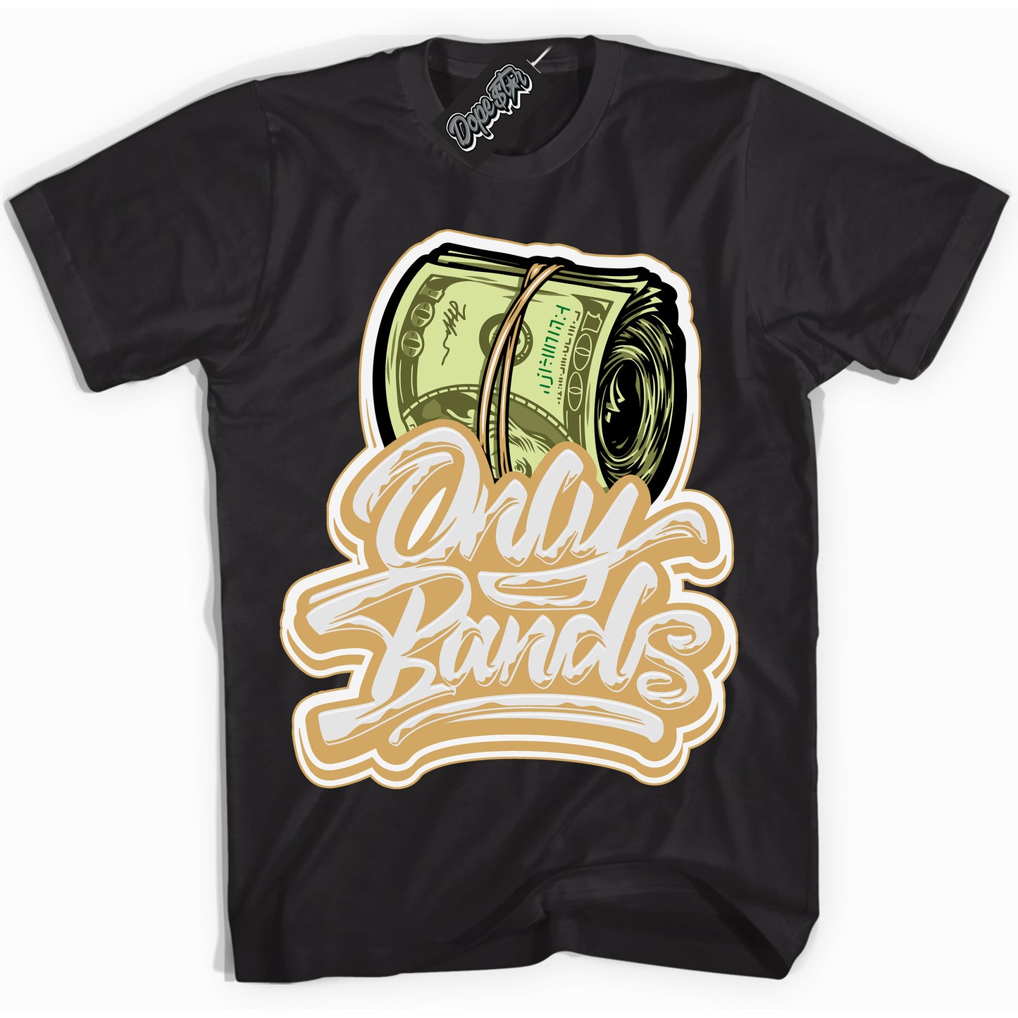 Cool Black Shirt with “ Only Bands ” design that perfectly matches Craft Paris 6s Jordans.