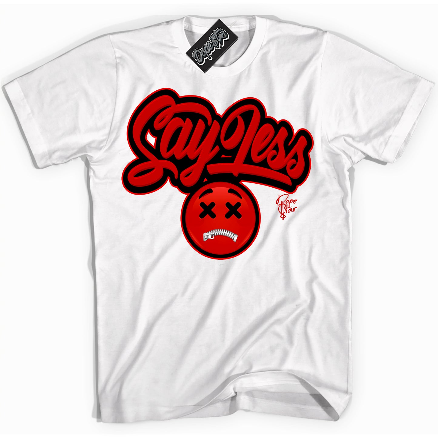 Cool White Shirt with “ Say Less ” design that perfectly matches RTFKT X ND Genesis.