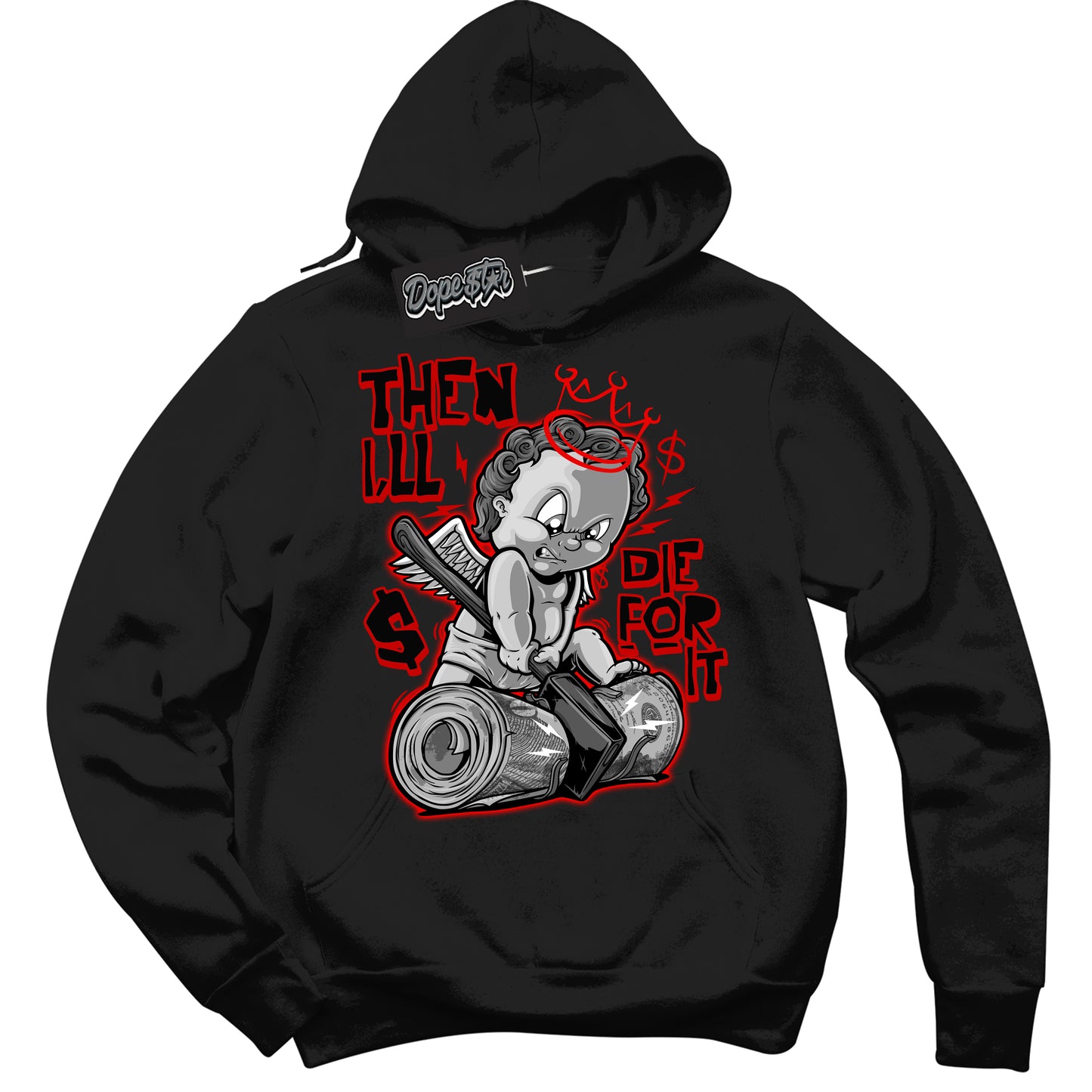 Cool Black Hoodie with “ Then I'll ” design that Perfectly Matches RTFKT Clone X ND Genesis.