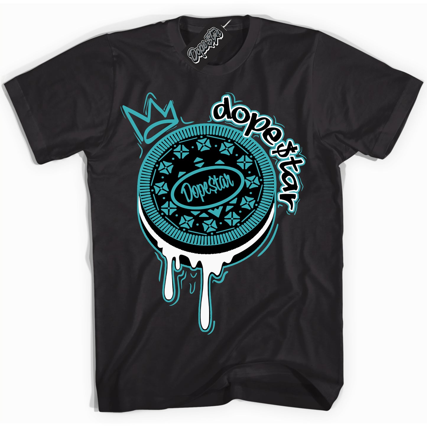 Cool Black Shirt with “Oreo DS” design that perfectly matches Black Dusty Cactus Dunk.
