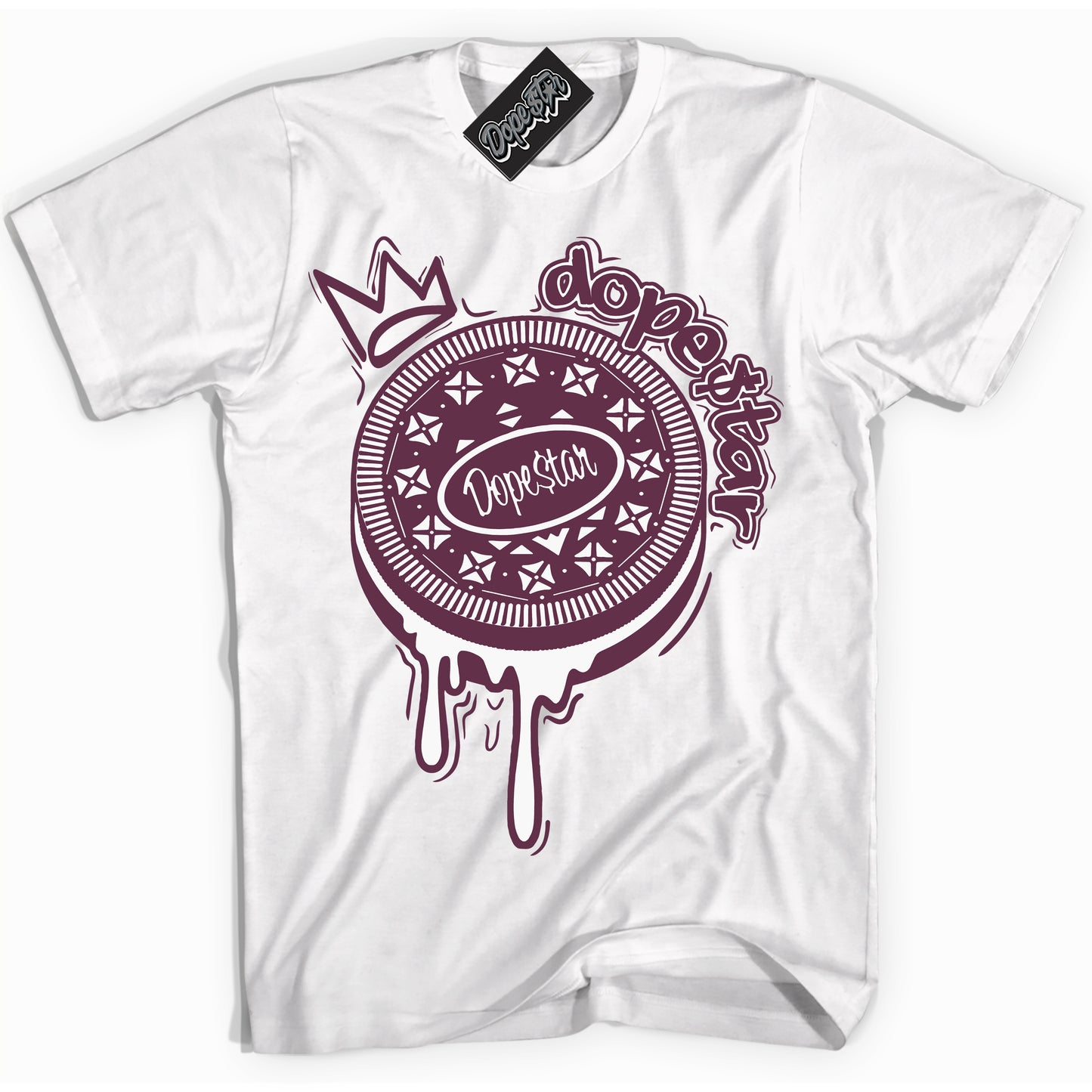 Cool White Shirt with “ Oreo DS” design that perfectly matches White Viotech Dunks.