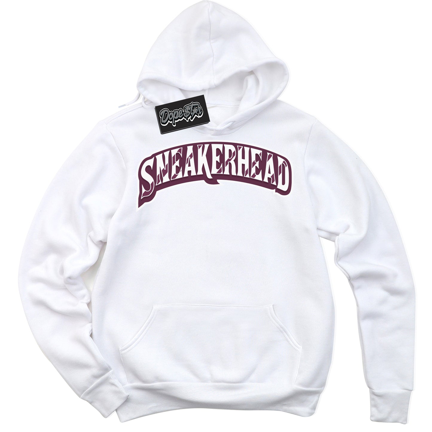 Cool White Hoodie with “ Sneakerhead” design that Perfectly Matches White Viotech Dunks.