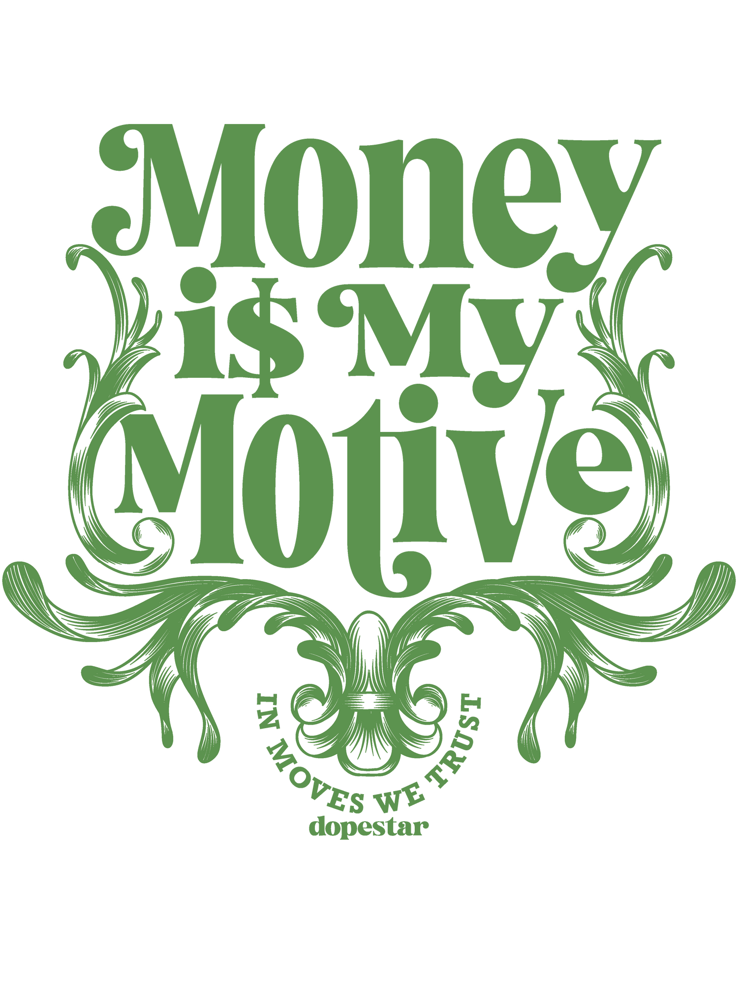 Cool Multi-colored Money Is My Motive Sneaker Shirts and Hoodies By Dope Star Clothing®. Sneaker Clothing to Match the latest Jordans and Dunks.