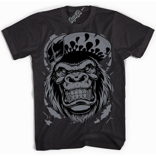 Cool Black Shirt with “Gorilla Beast” design that perfectly matches the Barons 12s Jordans.
