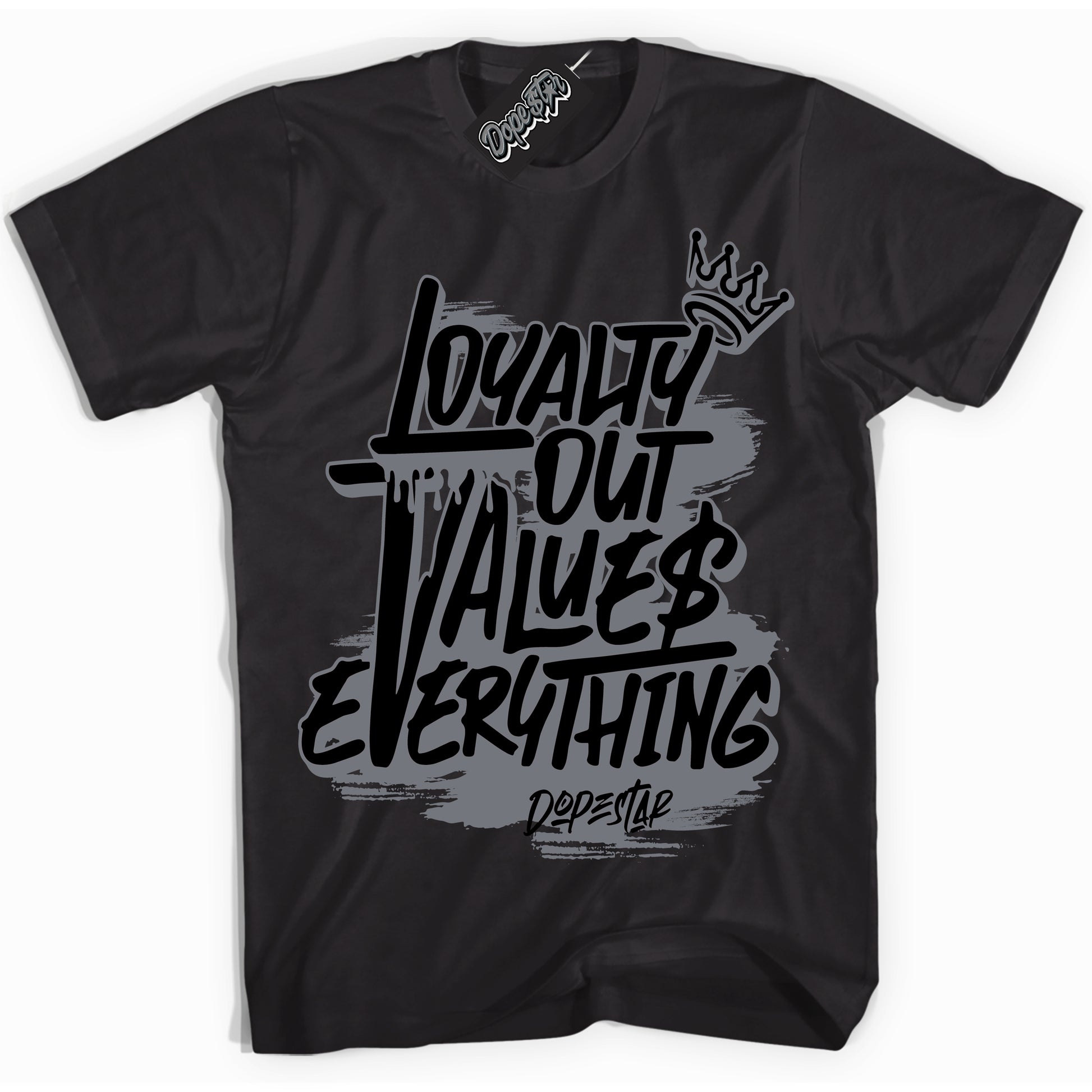 Cool Black Shirt with “Rags To Riches” design that perfectly matches the Barons 12s Jordans.
