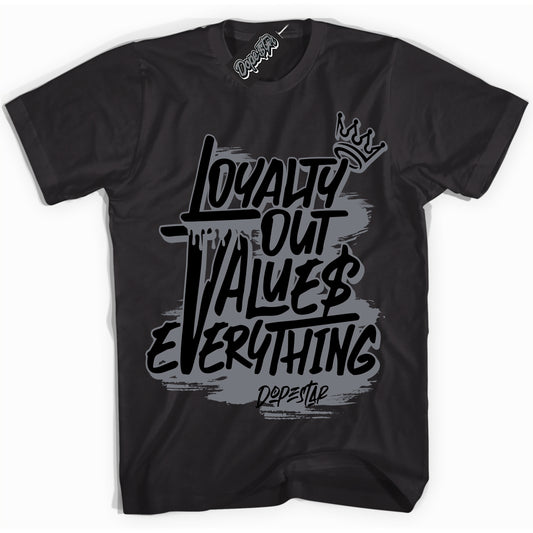 Cool Black Shirt with “Rags To Riches” design that perfectly matches the Barons 12s Jordans.
