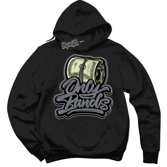 Cool Black Hoodie with “Only Bands” design that Perfectly Matches Barons 12s Jordans.
