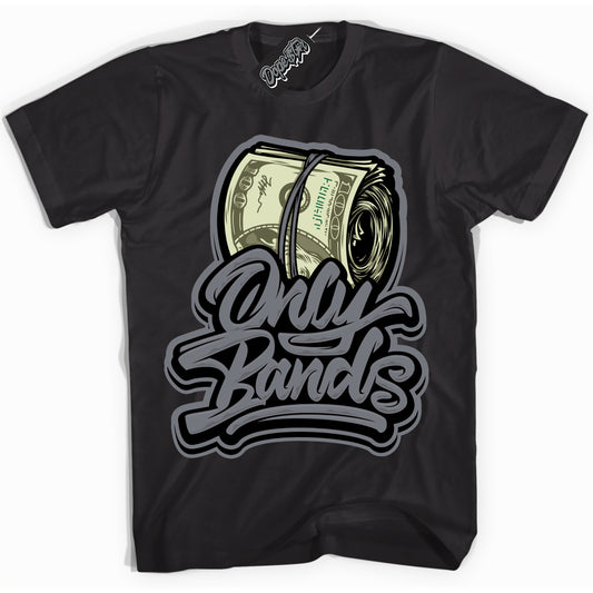 Cool Black Shirt with “Only Bands” design that perfectly matches the Barons 12s Jordans.

