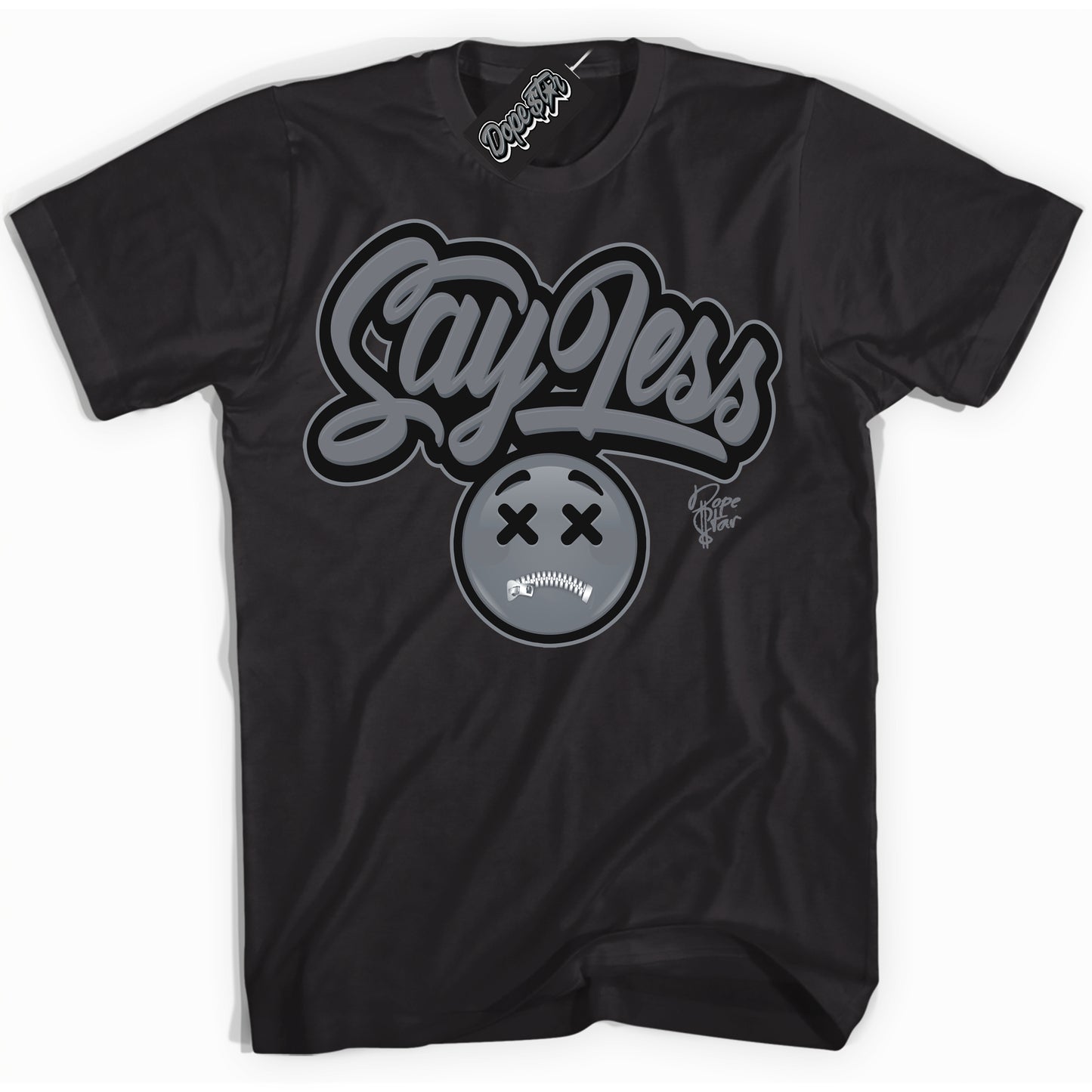 Cool Black Shirt with “Say Less” design that perfectly matches the Barons 12s Jordans.
