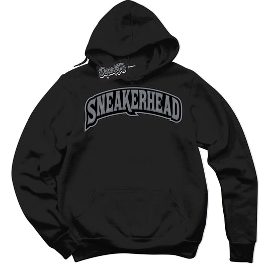 Cool Black Hoodie with “Sneakerhead” design that Perfectly Matches Barons 12s Jordans.
