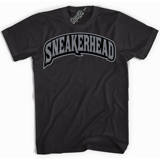Cool Black Shirt with “Sneakerhead” design that perfectly matches the Barons 12s Jordans.
