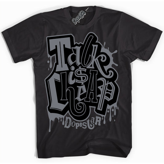 Cool Black Shirt with “Talk Is Cheap” design that perfectly matches the Barons 12s Jordans.

