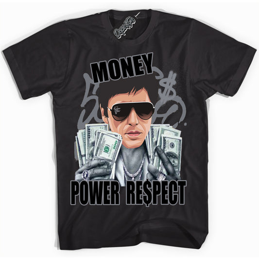 Cool Black Shirt with “Tony Montana” design that perfectly matches the Barons 12s Jordans.
