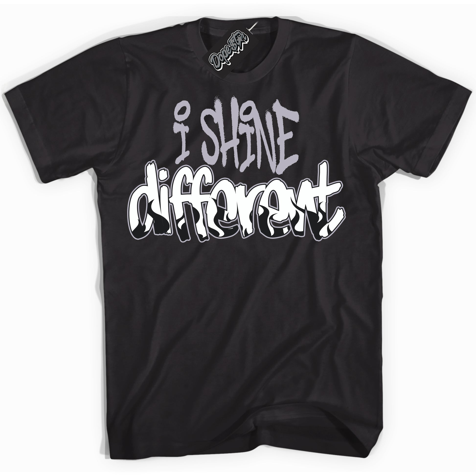 Cool Black Shirt with “I Shine Different” design that perfectly matches the OG Barons 1s Jordans.