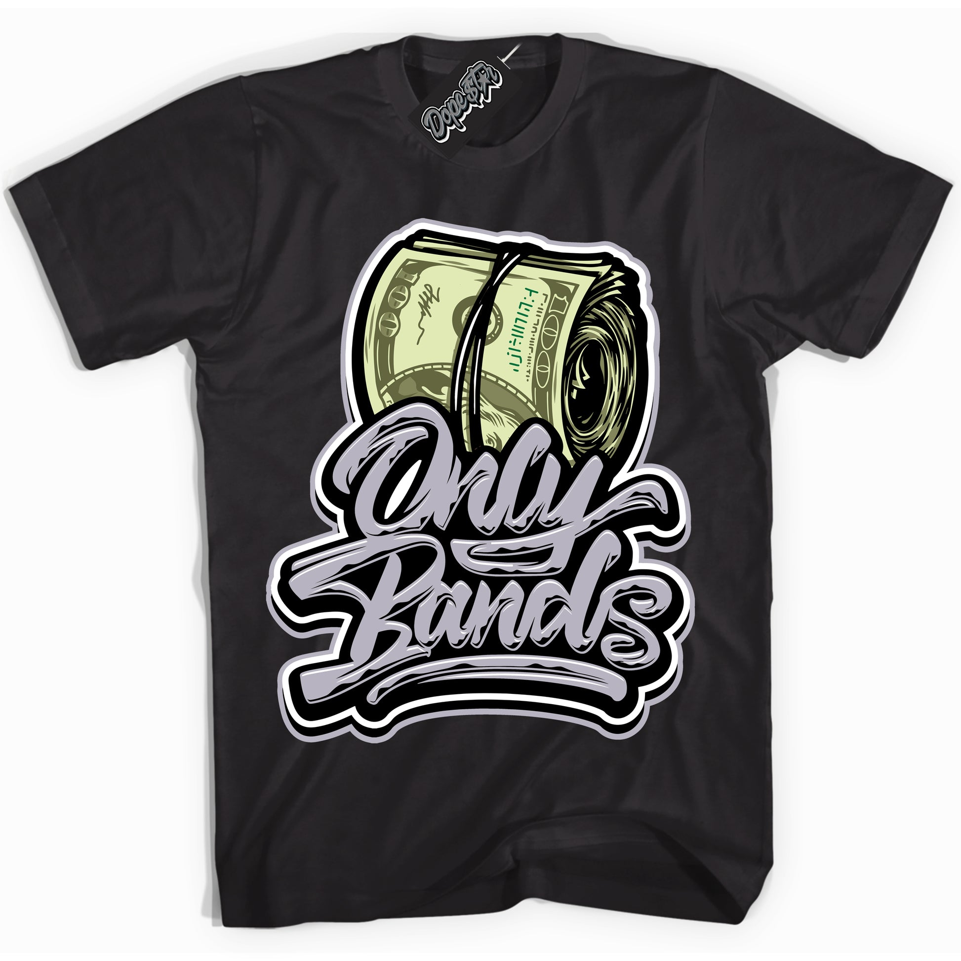 Cool Black Shirt with “Only Bands” design that perfectly matches the OG Barons 1s Jordans.