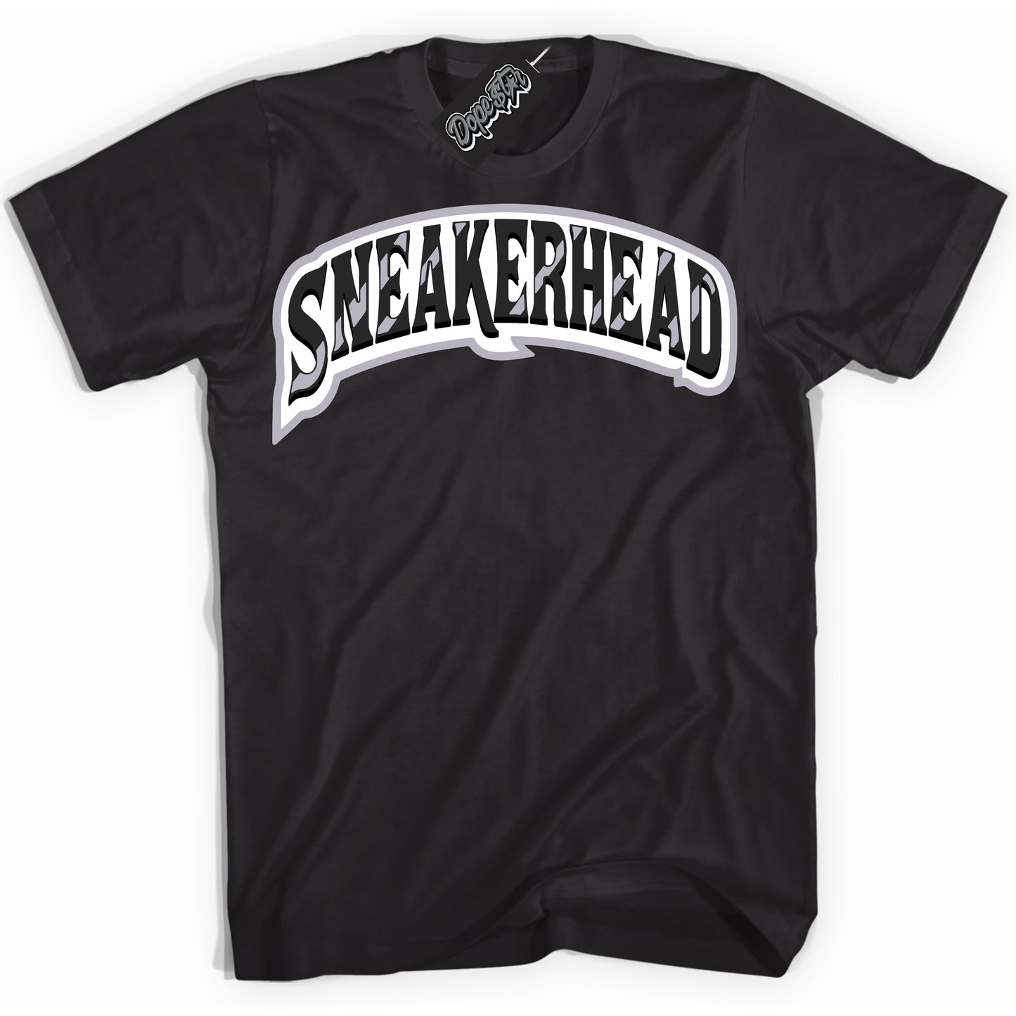 Cool Black Shirt with “Sneakerhead” design that perfectly matches the OG Barons 1s Jordans.