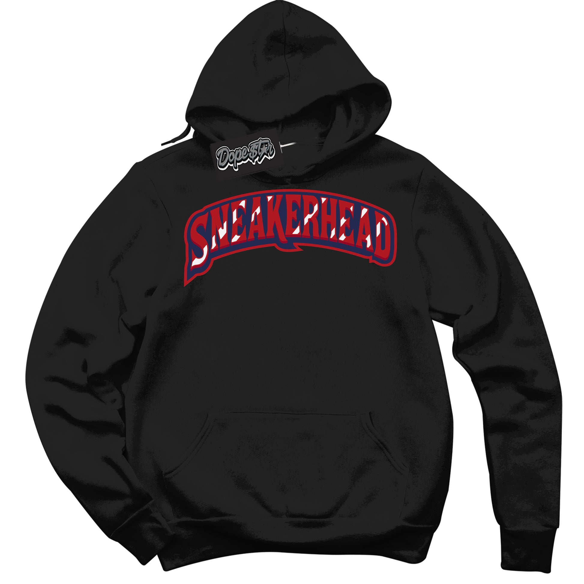 Cool Black Hoodie with “Sneakerhead” design that Perfectly Matches Howard University 1s Jordans.
