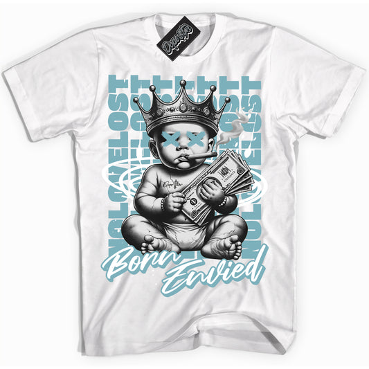 Denim Turquoise Dunk DopeStar Sneaker Shirt Born Envied Graphic
