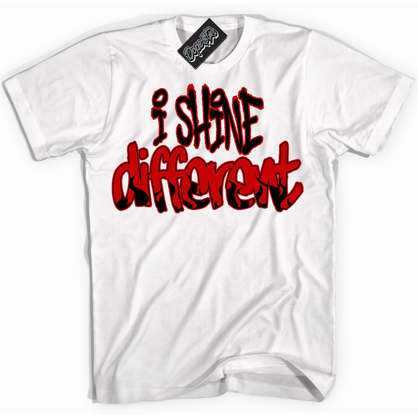 Cool White Shirt with “ I Shine Different ” design that perfectly matches RTFKT Clone X ND Genesis.