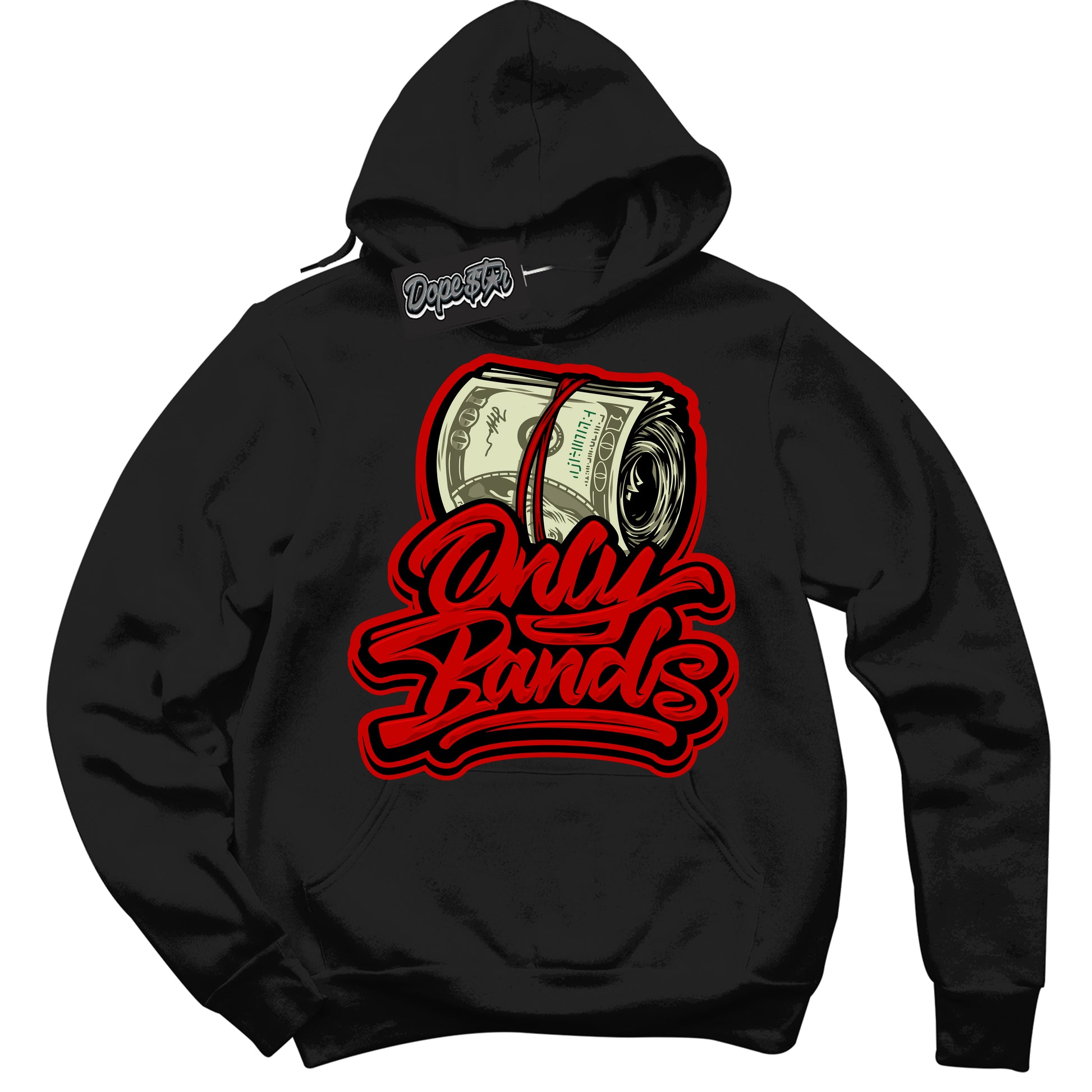 Cool Black Hoodie with “ Only Bands ” design that Perfectly Matches RTFKT Clone X ND Genesis.