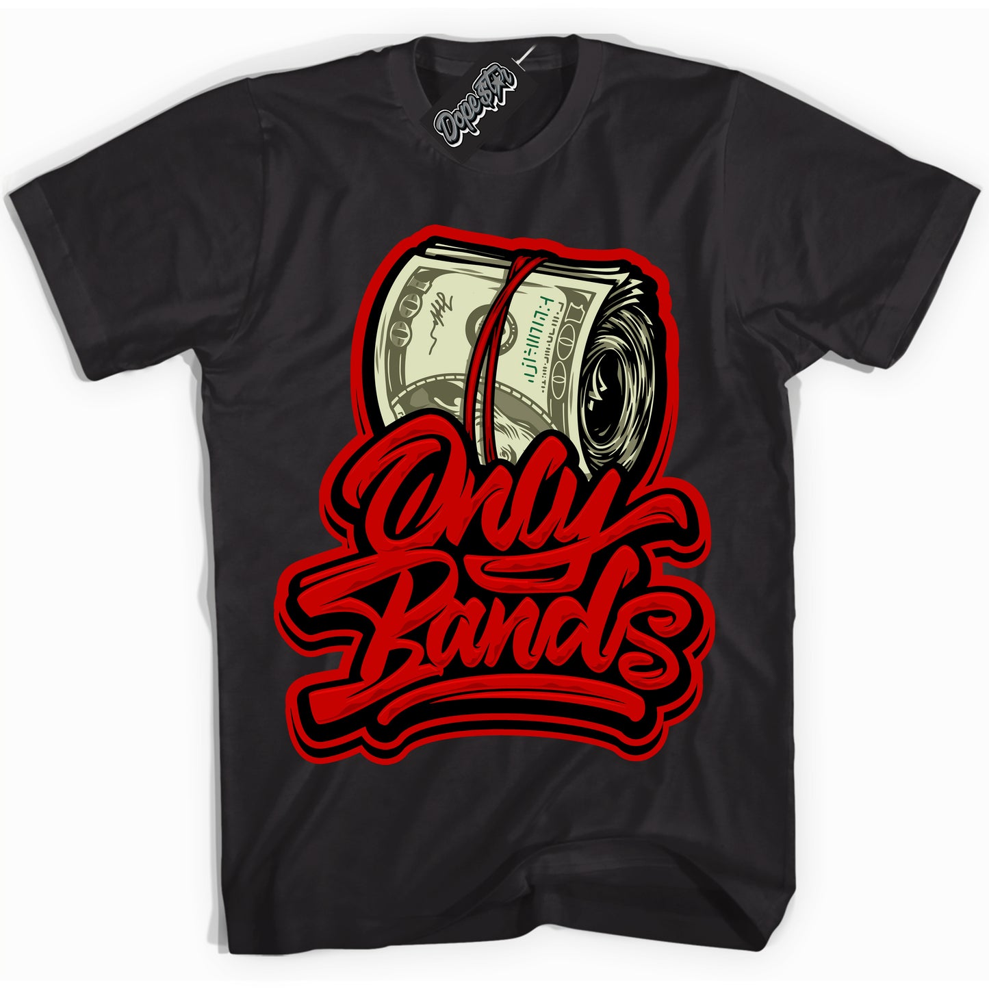 Cool Black Shirt with “ Only Bands ” design that perfectly matches RTFKT Clone X ND Genesis.