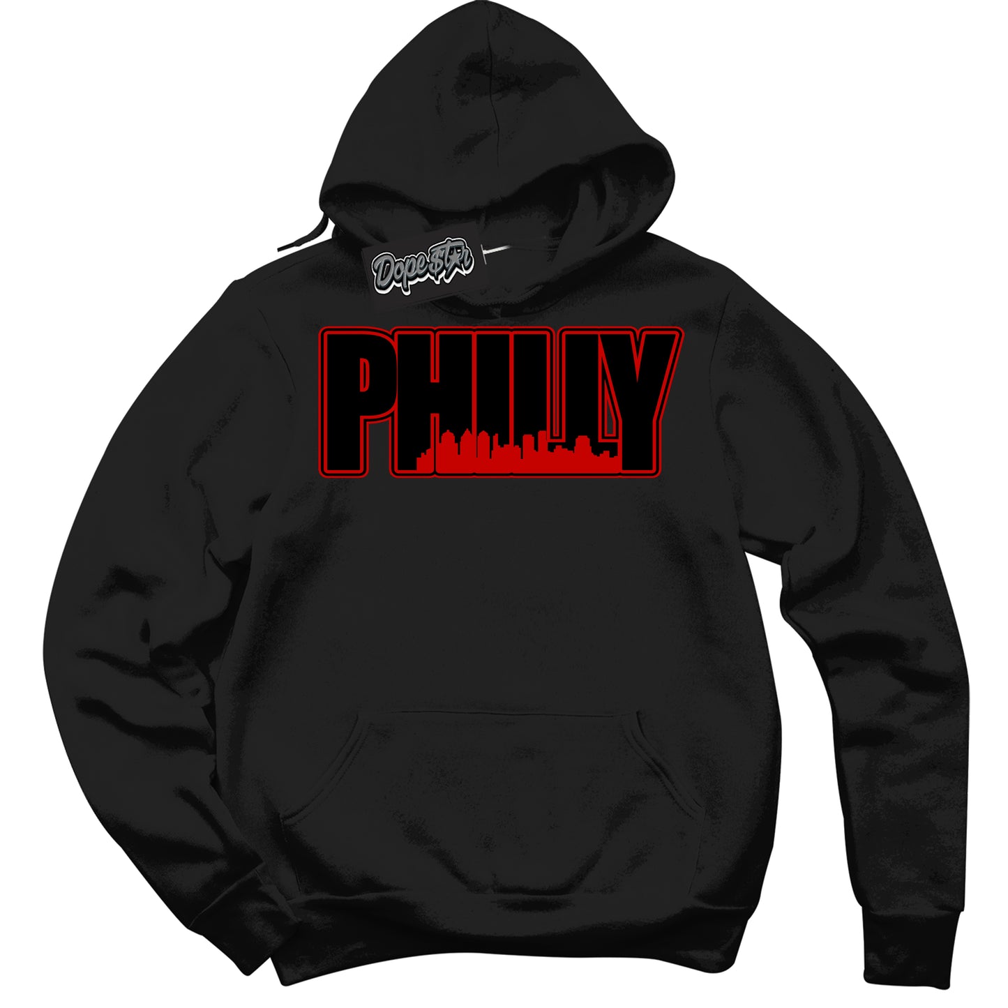 Cool Black Hoodie with “ Philly ” design that Perfectly Matches RTFKT Clone X ND Genesis.