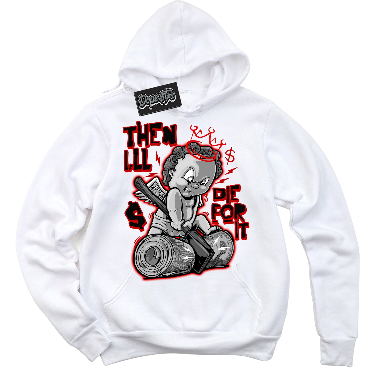 Cool White Hoodie with “ Then I'll ” design that Perfectly Matches RTFKT Clone X ND Genesis.