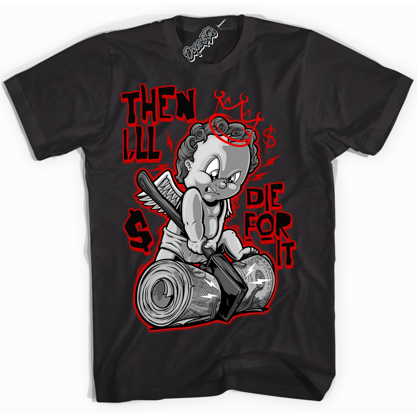 Cool Black Shirt with “ Then I'll ” design that perfectly matches RTFKT Clone X ND Genesis.