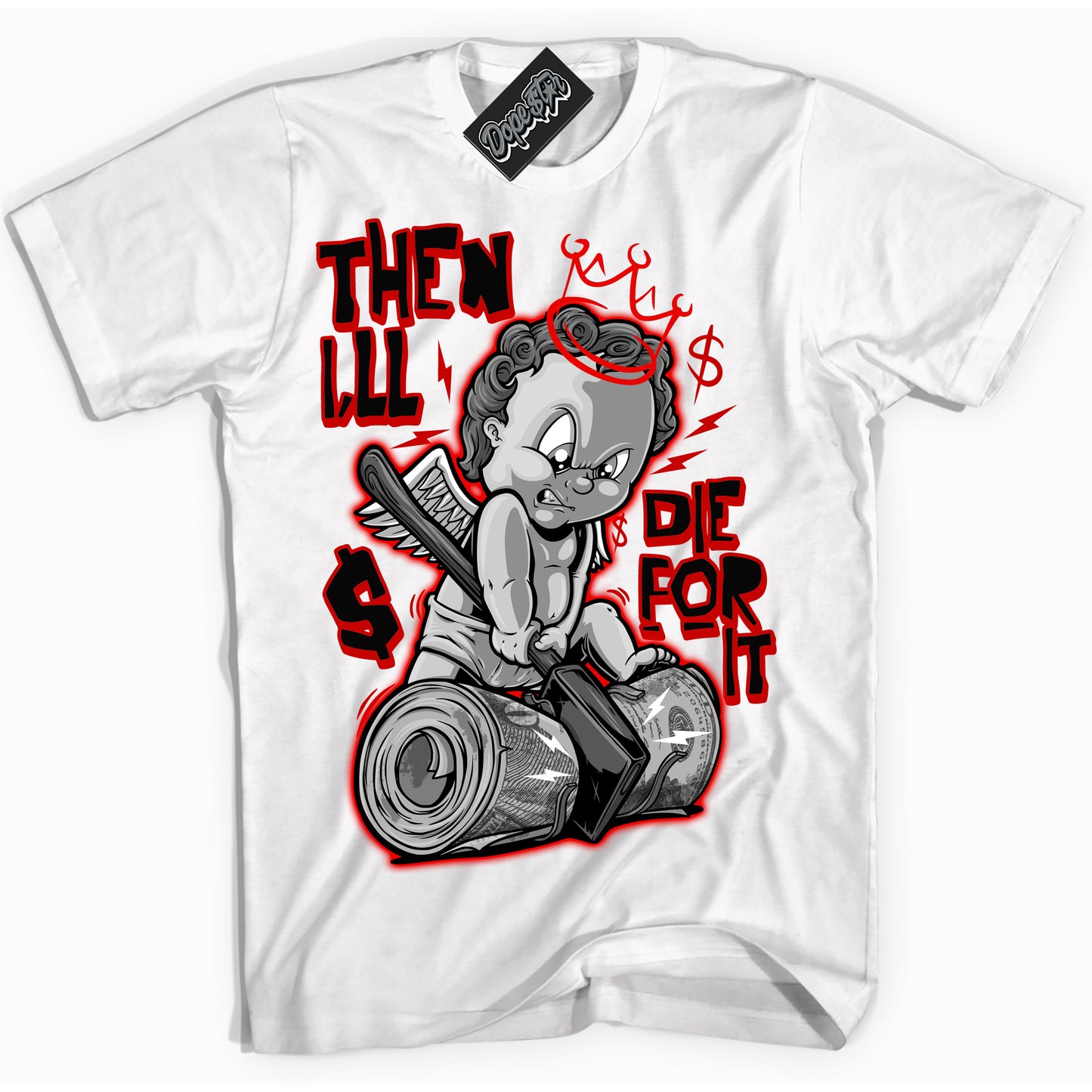 Cool White Shirt with “ Then I'll ” design that perfectly matches RTFKT Clone X ND Genesis.
