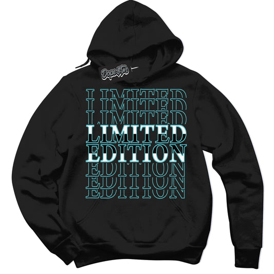 Cool Black Hoodie with “Limited Edition” design that Perfectly Matches Black Dusty Cactus Dunk.

