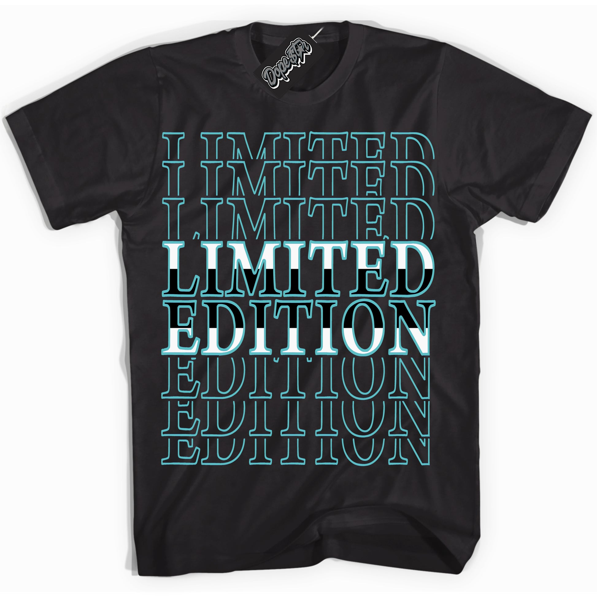 Cool Black Shirt with “Limited Edition” design that perfectly matches Black Dusty Cactus Dunk.
