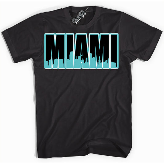 Cool Black Shirt with “Miami” design that perfectly matches Black Dusty Cactus Dunk.