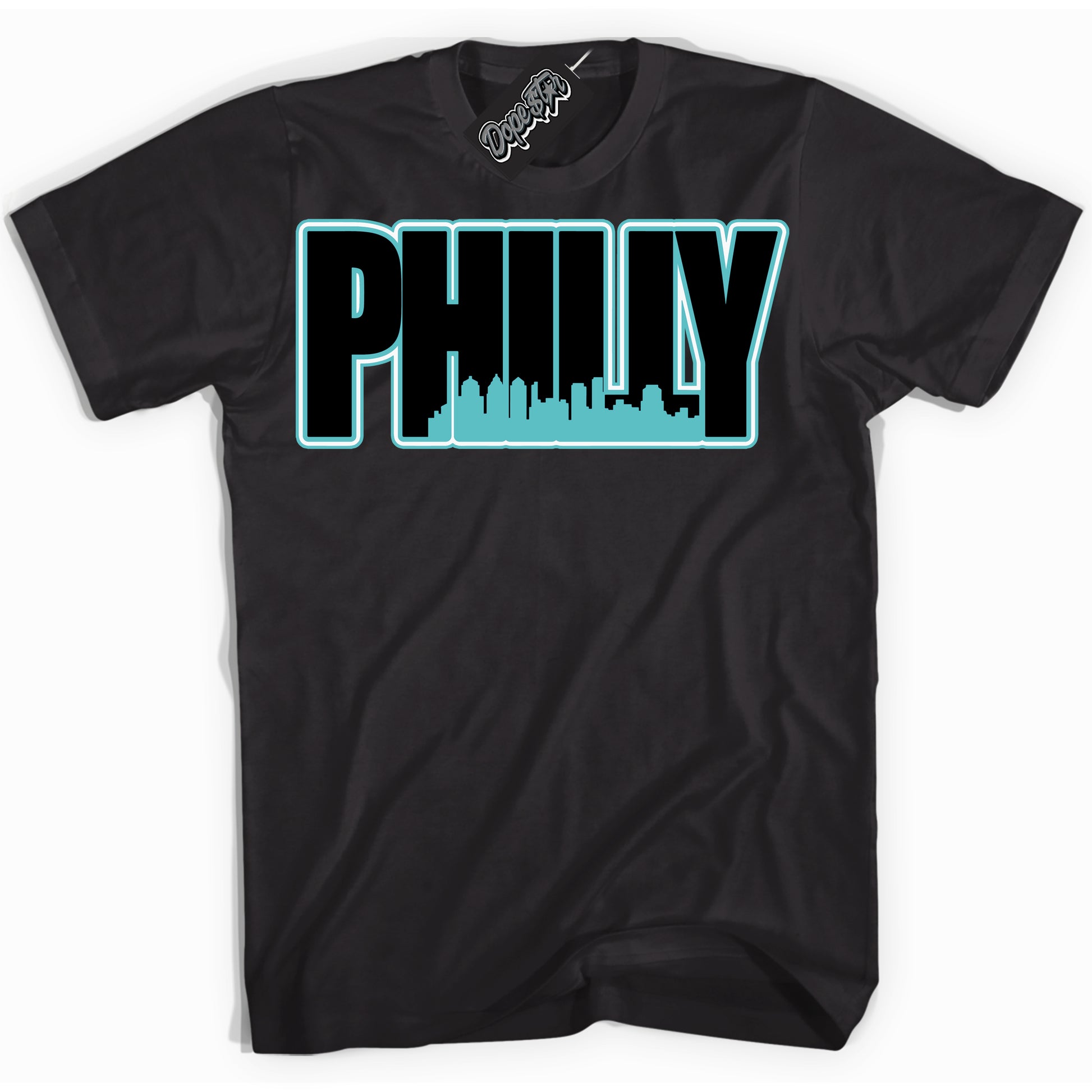 Cool Black Shirt with “Philly” design that perfectly matches Black Dusty Cactus Dunk.
