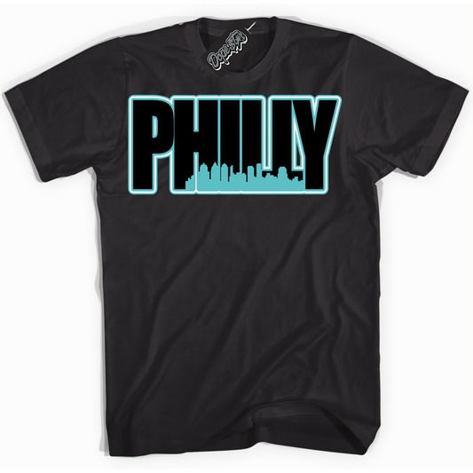 Cool Black Shirt with “Philly” design that perfectly matches Black Dusty Cactus Dunk.

