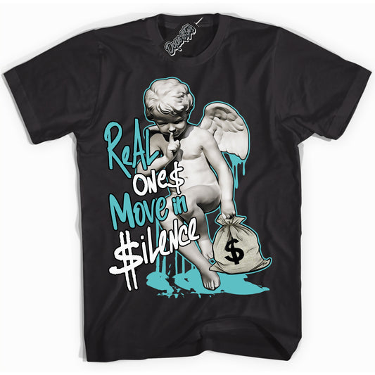 Cool Black Shirt with “Real Ones Cherub” design that perfectly matches Black Dusty Cactus Dunk.
