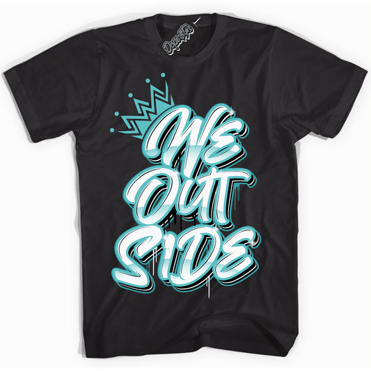 Cool Black Shirt with “We Outside” design that perfectly matches Black Dusty Cactus Dunk.
