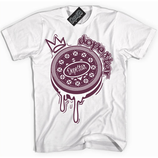 Cool White Shirt with “ Oreo DS” design that perfectly matches White Viotech Dunks.