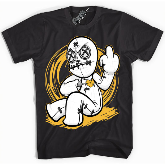 Cool Black Shirt with “Voodoo Doll” design that perfectly matches Wu Tang Dunk.
